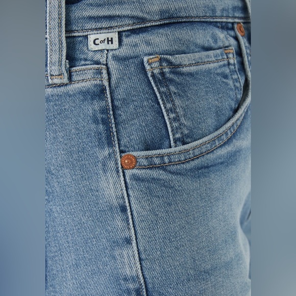 Citizens of Humanity daphne crop size 27 classic timeless straight jean raw hem - Picture 4 of 9